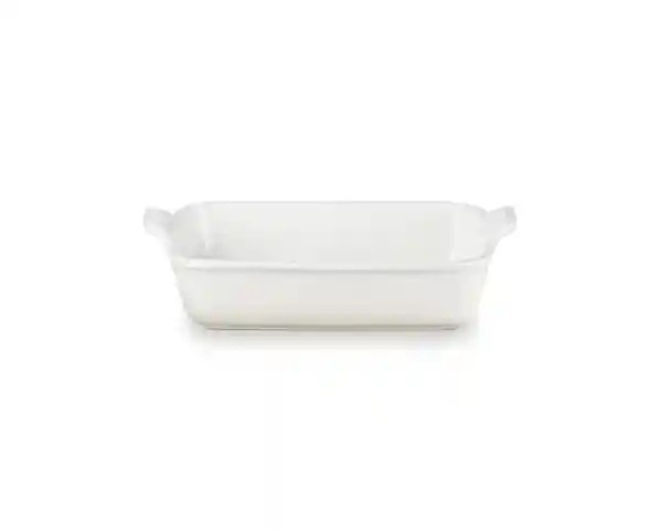 Bandeja Rectangular Heritage Meringue 2.4 L 26 cm Le Creuset