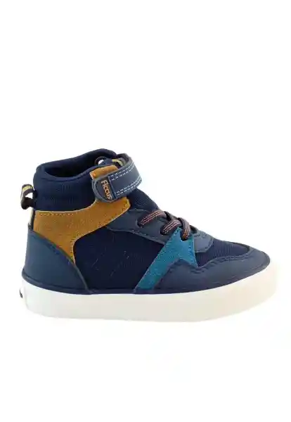 Zapatillas Urbana Caña Velcro Andante Niño Azul 24 871 Ficcus