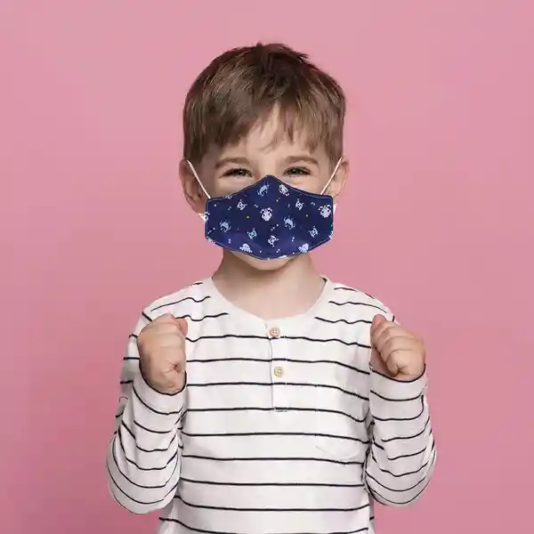 Cubrebocas Para Niños Estampado Miniso