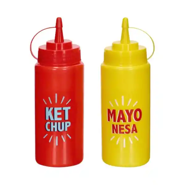 Set Botellas Para Condimentos Casaideas