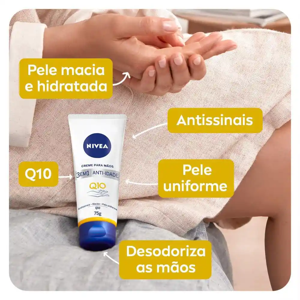Nivea Crema para Manos Anti Edad Q10 Plus