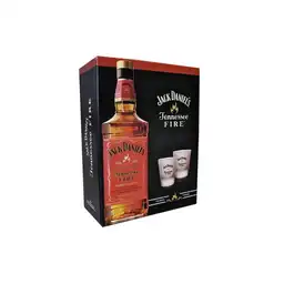 Jack Daniel's Pack Whisky Fire 750 cc + Shot