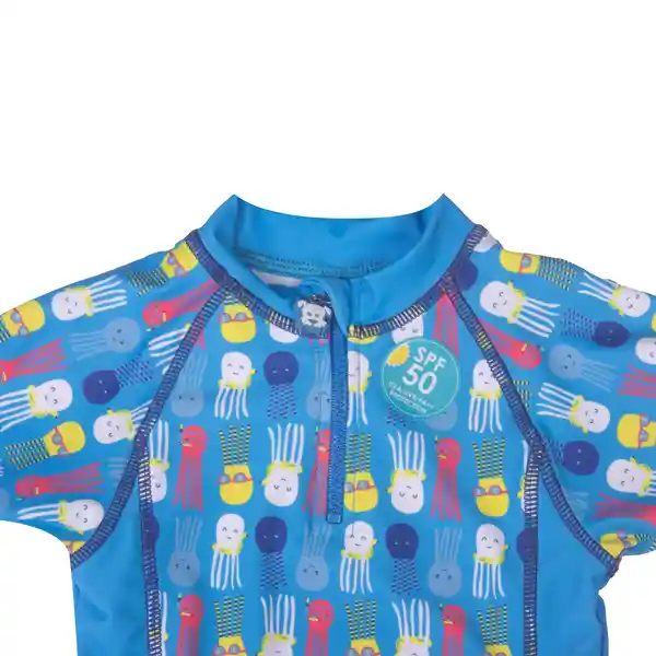 Traje de baño Bebe Niño Celeste Pillin 6 M