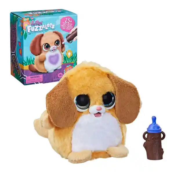 Furreal Peluche Fuzzalots Perro Con Accesorio