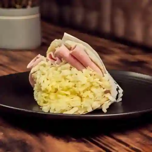 Arepa Jamón y Queso