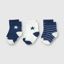 Pack Calcetines Bebé Niño Denim Talla 20/22 Colloky