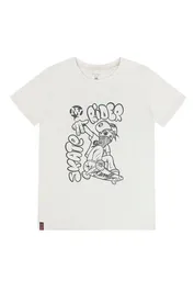 Polera Junior Estampada Day to Day Beige 10 758