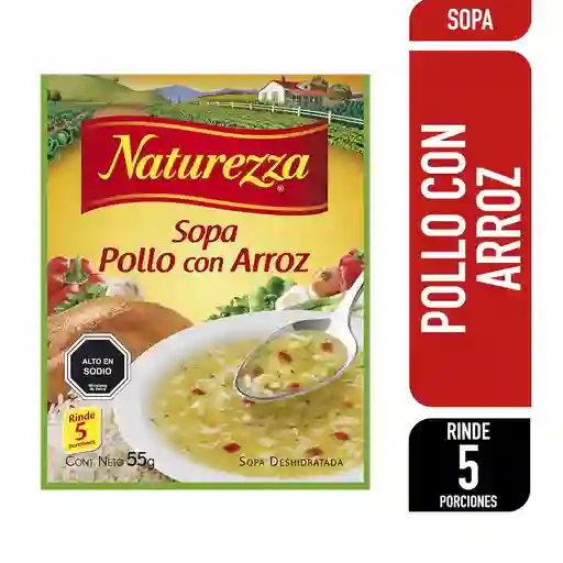 Naturezza Sopa De Pollo Con Arroz