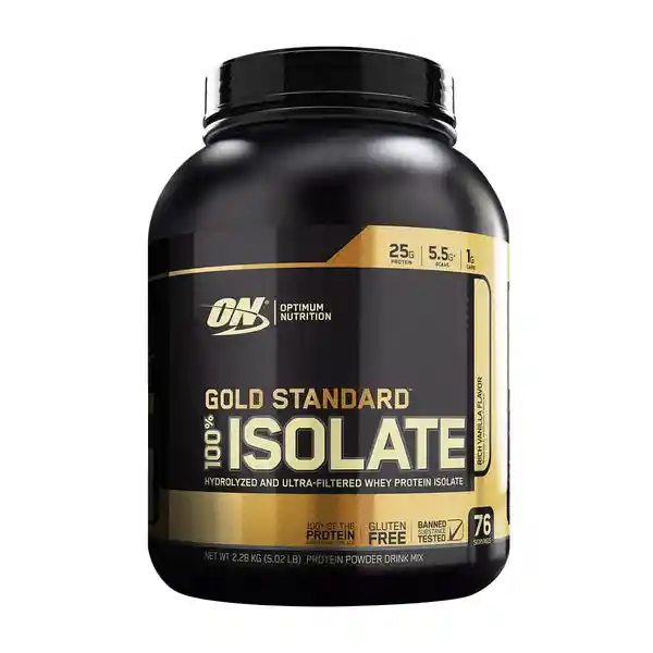 Whey Protein Proteína Isolate Gold Standard Vainilla