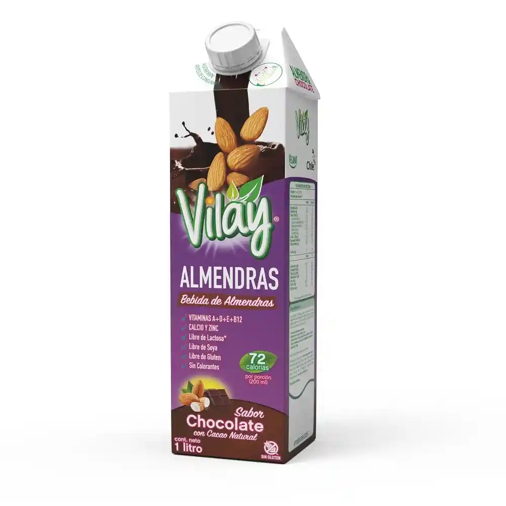 Vilay Bebida Vegetal Almendras Original 1 Litro