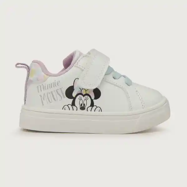 Zapatillas Urbana Minnie de Niña Blanco Talla 21 Opaline