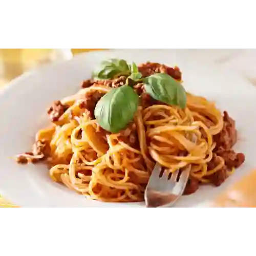 Spaghetti con Boloñesa