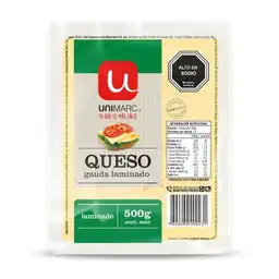 Queso Gouda Laminado Unimarc