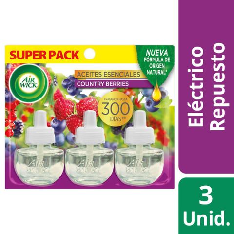 Air Wick Repuesto Aromatizante Eléctrico Surtido Pack 3x21 ml