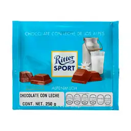 Ritter Sport Chocolate con Leche de los Alpes