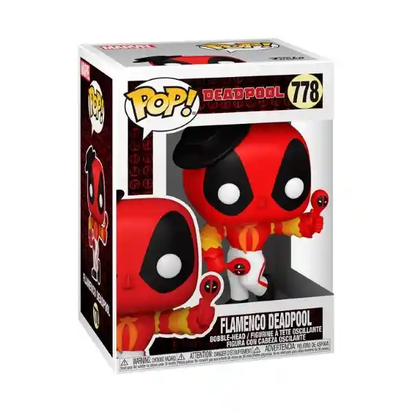 Funko Pop Figura de Colección Deadpool Flamenco 499985