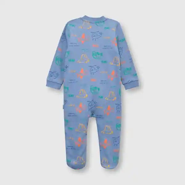 Pijama de Algodón de Bebé Niño Denim Talla 0/3M Colloky