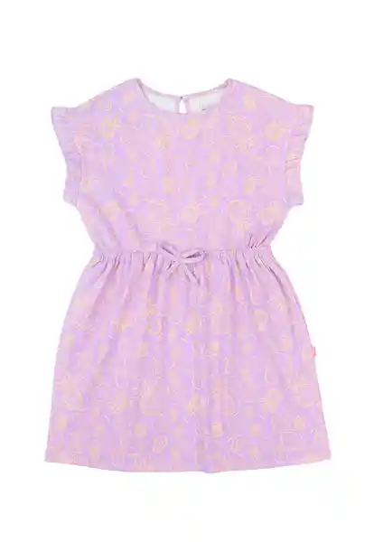 Vestido Junior Rapport Day to Day Niña Lila 12 784