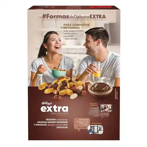 Kelloggs Cereal Extra Chocolate con Almendras