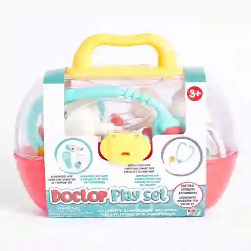 Juguete Maleta Doctor Con Luz y Sonido