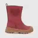 Botas Romanticas Para Niña Color Rojo Talla 27 Colloky