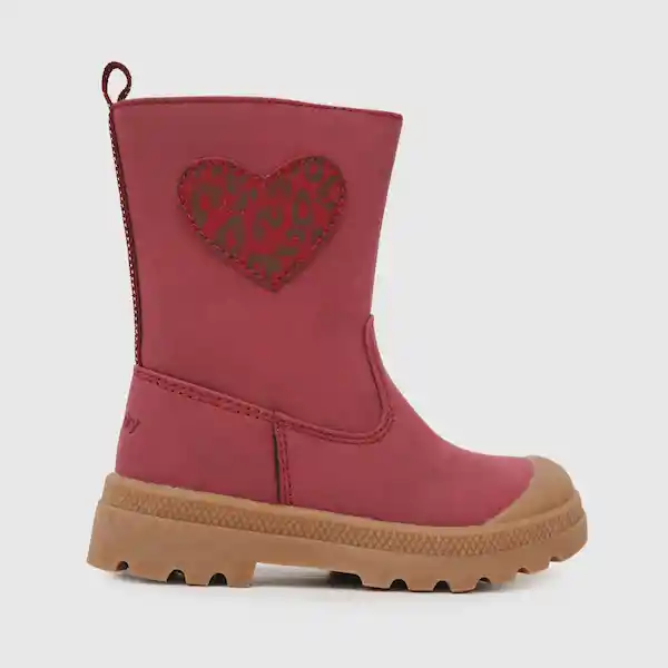 Botas Romanticas Para Niña Color Rojo Talla 27 Colloky