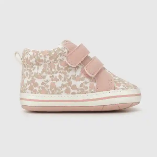 Zapatillas Estampada Flores Niña Light Pink Talla 18 Colloky