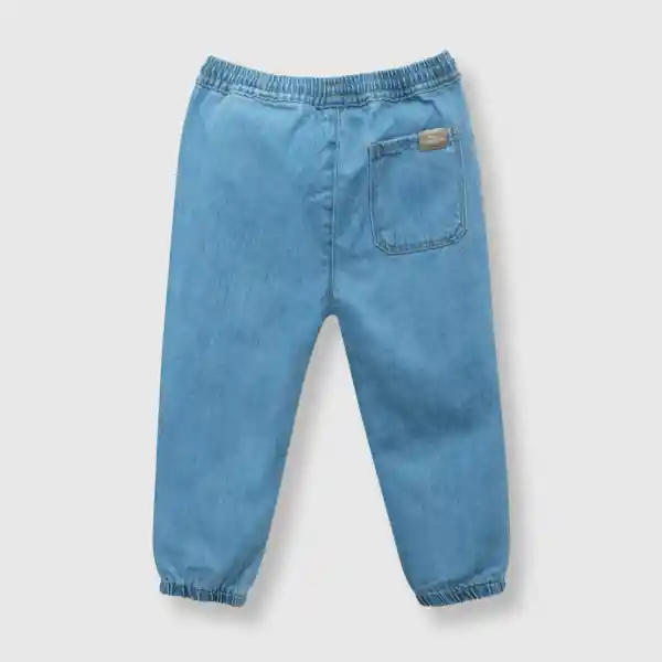 Jean Ancho Lightde Bebé Niño Light Denim Talla 18/24M Colloky