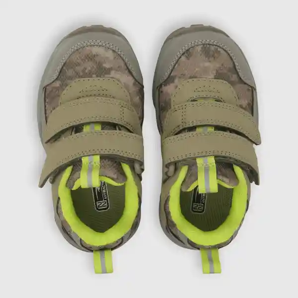 Zapatillas Outdoor Estampada Moss Green Multicolor T. 26 Colloky