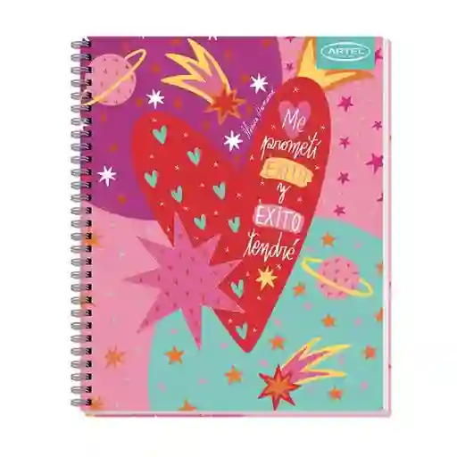 Artel Cuaderno Universitario 100 Hojas Ilustradoras Chilena 7 mm