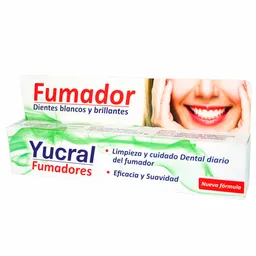 Yucral Crema Dental para Fumadores