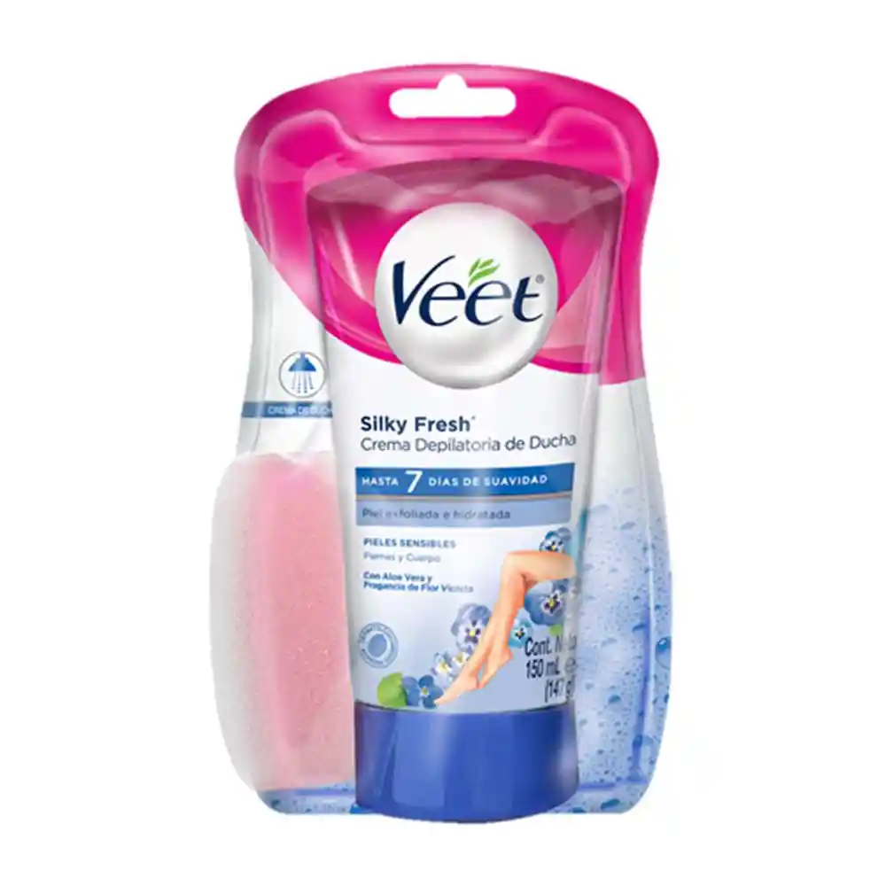 Veet Crema Depilatoria Ducha para Piel Sensible