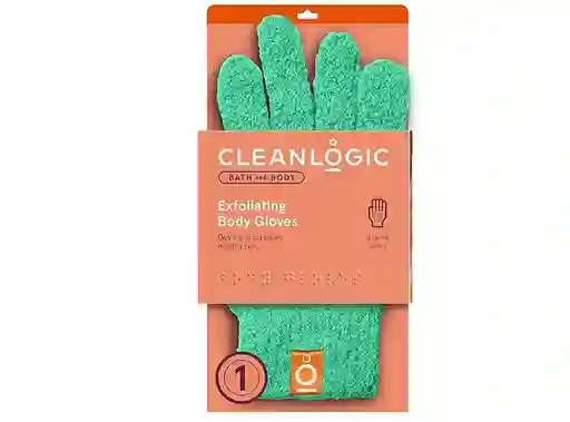 Cleanlogic Guantes Ducha Exfoliante Bath & Body