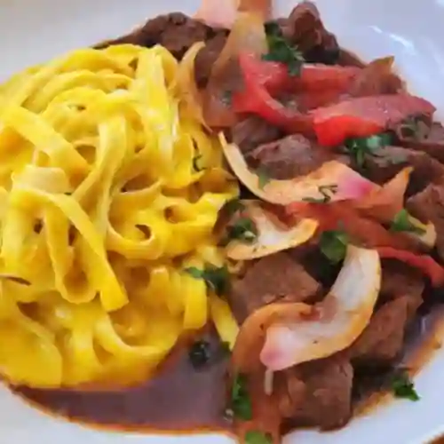 Fettuccini a la Huancaina