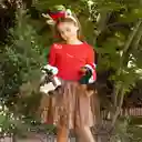 Peluche de Perrito Navideño Casaideas