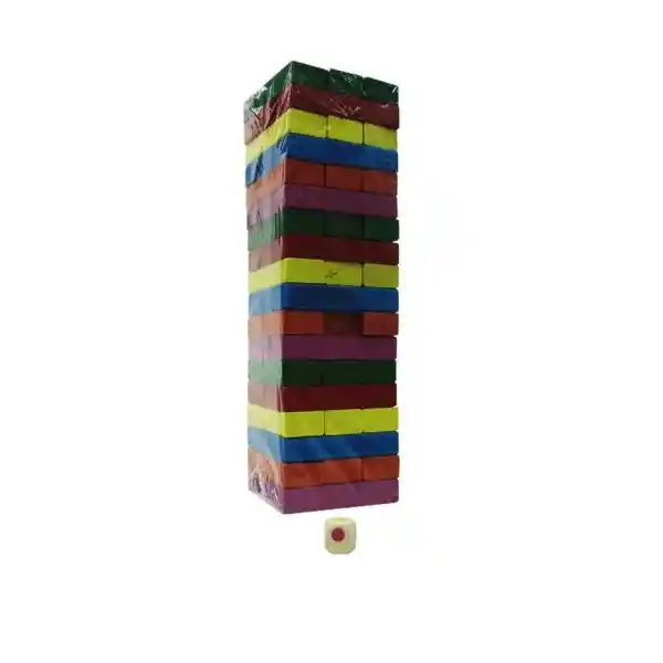 Torre Nobel Toys Juego de Mesa de Madera de Colores 518570