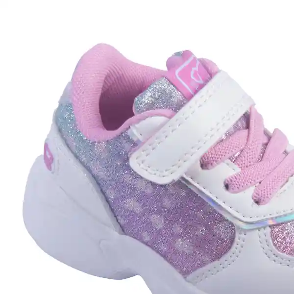 Zapatillas Bebe Niña Rosado Pillin 21