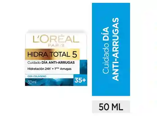 LOréal París Crema Hidra Total 5 Antiarrugas +35