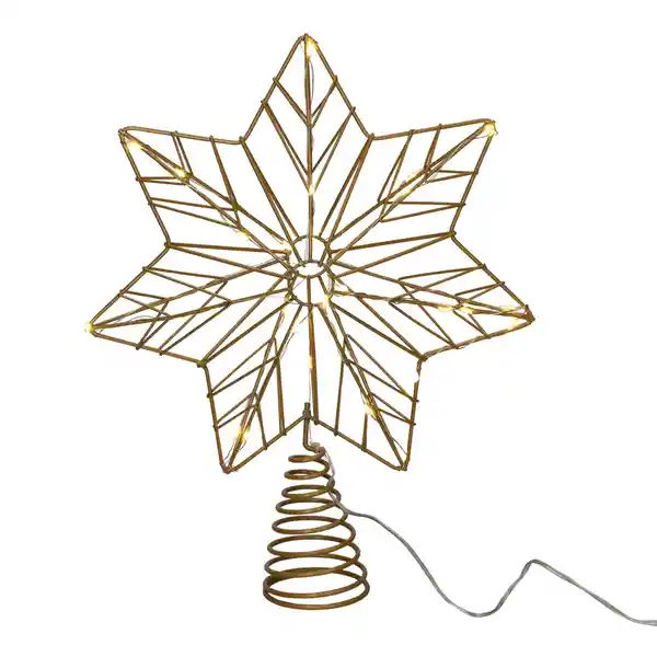 Punta de Árbol Con Luz Led 24 x 6 x 295 cm Casaideas