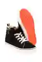 Zapatillas Urbana Caña Velcro W24 Niño Negro 35 924 Ficcus