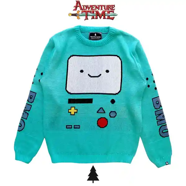 Suéter Adventure Time Bmo Talla XXL