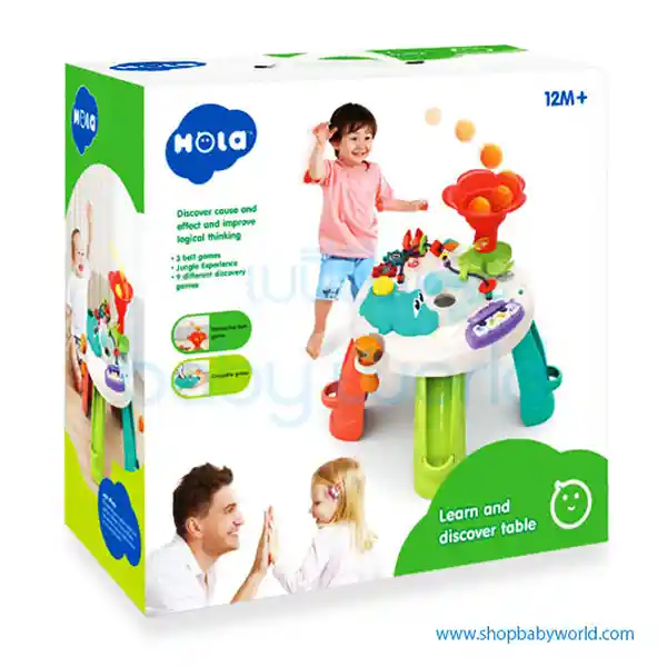 Hola Toys Juego de Mesa Aprende y Descubre - E8999
