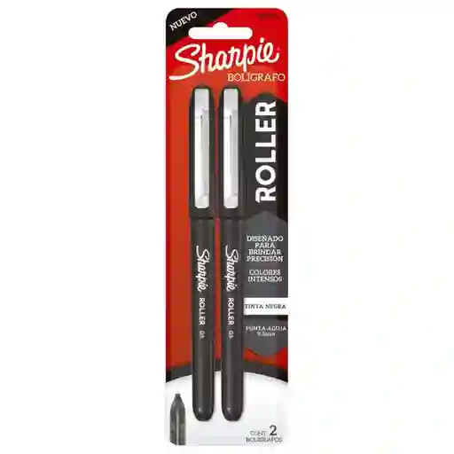 Sharpie Bolígrafo Roller Ball Negro