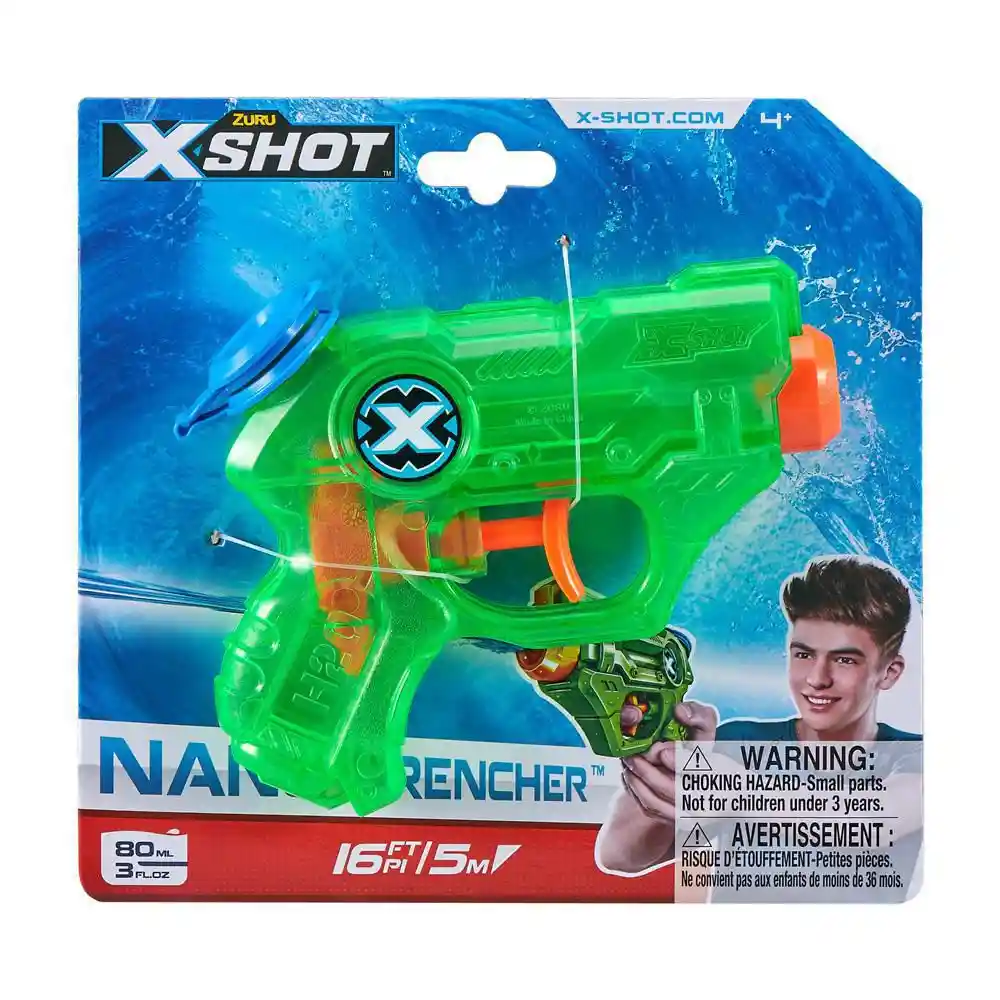 X-Shot Juguete Pistola Nano Drencher