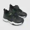 Zapatillas Deportiva Niño Negro Talla 23 Colloky