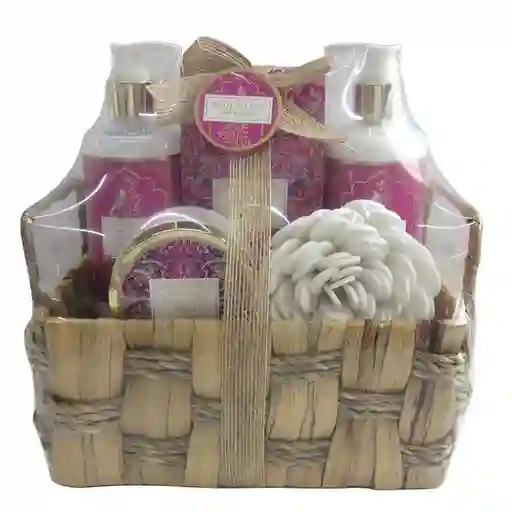 Body Secret Set Bath Basket Natural NAV25