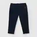 Pantalón Gabardina de Bebé Niño Navy Talla 6/9M Colloky