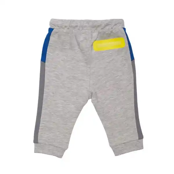 Pantalón Buzo Bebe Niño Gris Claro Pillin 24 M