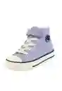 Zapatillas Day To Day Caña Velcro Niña Lavanda 28 942 Ficcus