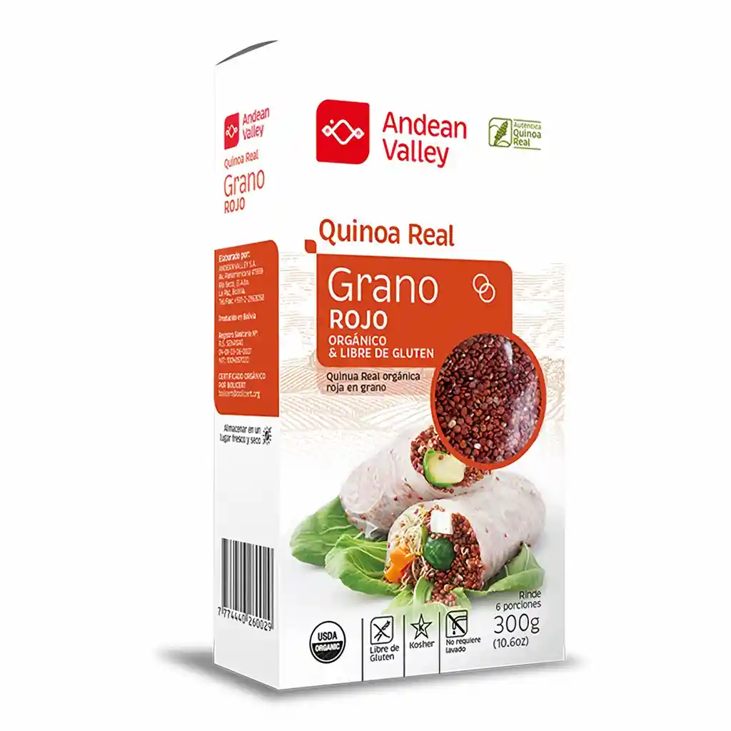 Andean Valley Quinoa Real Rojo